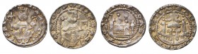 ALLEMAGNE, lot de 2 p.: Aix-la-Chapelle, Frédéric Ier Barberousse (1152-1190), denier (Men. 34); Cologne, Philippe de Heinsberg (1167-11991), denier (...