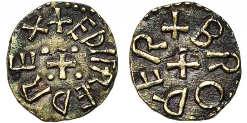 GRANDE-BRETAGNE, ROYAUME DE NORTHUMBRIE, Aethelred II, 1er règne (841-843), AE s...