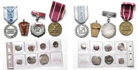 lot de 7 p.: Espagne, Omeyyades, `Abd al-Rahman III, dirham, AH 347, al-Andalus; al-Hakim II, dirham, AH 35[], al-Andalus; Almohades, dirham anonyme, ...