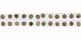 DUCHE D''ATHENES, Gui II de la Roche (1287-1308), lot de 12 deniers tournois.
B