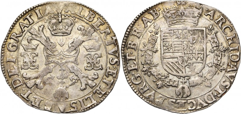 BRABANT, Duché, Albert et Isabelle (1598-1621), AR demi-patagon, s.d. (1612-1621...