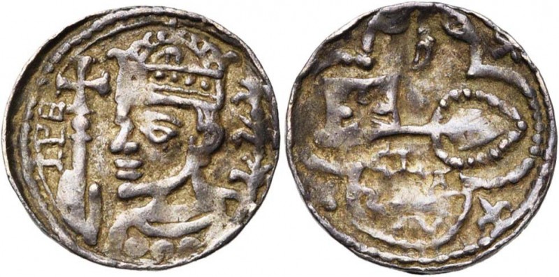 LIEGE, Principauté, Rodolphe de Zaeringen (1167-1191), AR denier, avant 1174, Ma...