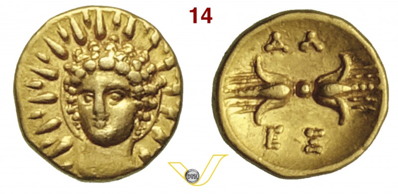 CALABRIA - TarentumALESSANDRO IL MOLOSSO (350-330 a.C.) Emilitra o 1/12 di State...