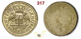GENOVA - Peso "DOPPIA GENOVA" mm 29,3 g 25,22