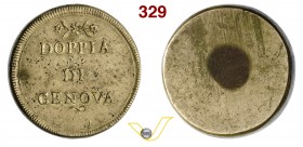 GENOVA - Peso "DOPPIA DI GENOVA" mm 29,3 g 25,20