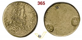 MILANO - Peso "DUCATONE DI MILANO", epoca di Filippo IV, corrispondente al mezzo Ducatone. mm 25,2 g 16,00