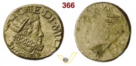 MILANO - Peso "DUCATONE DI MILANO", epoca di Filippo IV, corrispondente al quarto di Ducatone. mm 23,6 g 7,99