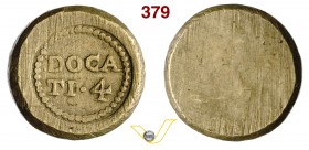 NAPOLI - Peso "DOCATI 4" mm 18,7 g 5,85