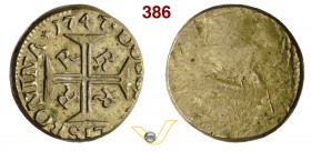 PORTOGALLO - Peso "DOBBLA LISBONINA", datato 1747, corrispondente al 2000 Reis. mm 21,5 g 5,32