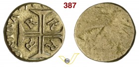 PORTOGALLO - Peso "DOBBLA LISBONINA", data illeggibile, corrispondente al 1000 Reis. mm 15,5 g 2,67