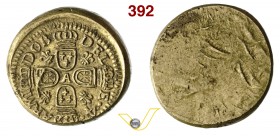 FRANCIA - Peso "DOBL DEL E 4 ARMI", corrispondente al Doppio Luigi d'oro di Noailles. mm 26,5 g 12,28