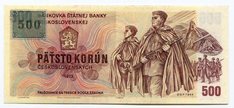 Czech Republic 500 Korun 1973 (1993)
P# 2