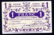 Belgium 1 Franc 1914
Commune D`Herseaux
