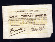 Belgium 10 Centimes 1915
Commune D`Aubel