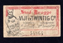 Belgium 25 Centimes 1915
Stad Brugge