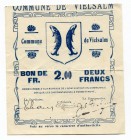 Belgium 2 Francs (ND) WWI
Commune De Vielsalm