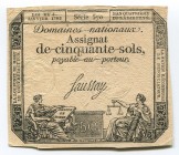 France 50 Sols 1792
P# A56; XF