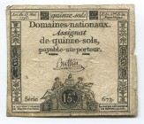 France 15 Sols 1793
P# 69b; F
