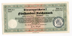 Germany 500 Reichsmark 1939
Rosenberg 718a, full issued, AUNC.