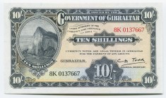 Gibraltar 10 Shillings 2018 Commemorative
UNC; Celebrate World Tourism