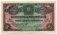 Mozambique 5 Libras 1934 Cancelled
P# R32; UNC