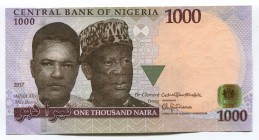 Nigeria 1000 Naira 2017
XF-AUNC