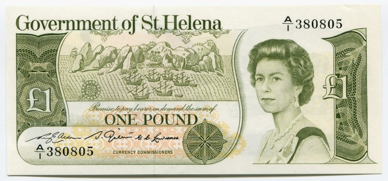 Saint Helena 1 Pound 1981
P# 9a; № A1-380805; UNC