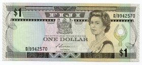 Fiji 1 Dollar 1986
P# 86; UNC