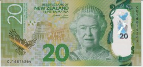 New Zealand 20 Dollars ND(2016)
P#193; UNC; Polymer