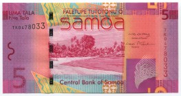 Samoa 5 Tala 2008
P# 38; UNC