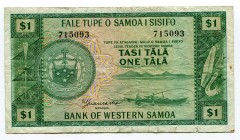 Western Samoa 1 Tala 1967
P# 16; VF