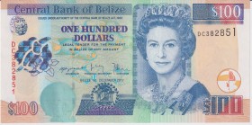Belize 100 Dollars 2016
P#71; UNC