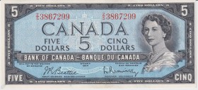 Canada 5 Dollars 1954
P#76b; UNC
