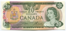 Canada 20 Dollars 1979
P# 93b; № 50844422044; UNC; Sign. Crow - Bouey