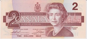 Canada 2 Dollars 1986
P#94b; UNC