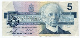 Canada 5 Dollars 1986
P# 95a; GVF