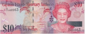 Cayman Islands 10 Dollars 2014
P#40; UNC