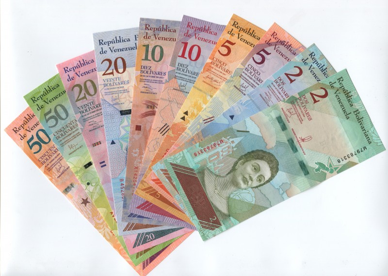 Venezuela Set of 21 Banknotes 2008 - 2018
UNC; Set 21 Pcs