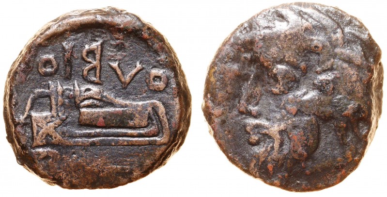 Greece Olbia Obol 310 - 280 B.C.
Anohin# 359; Copper 8.28g. Rare!