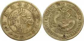 China Kiangnan 20 Cents 1901
Y# 143; Silver 5,2g, Rare; VF-XF