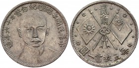 China Republic 20 Cents 1912
Y# 317; Silver 5,4g, Rare; XF