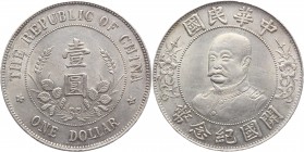 China Republic 1 Dollar 1912
Y# 321;Silver 27,1g.; Rare