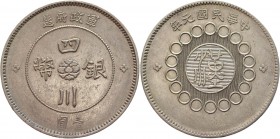 China Szechuan 1 Dollar 1912
Y# 456; Silver 25,77g, XF-AUNC