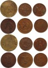 China Lot of 6 Interesting Coins 1890 -1918
Copper & Bronze