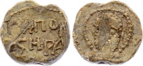 Russia Kievan Rus Duke Vladimir 978 -1015 AD
Plumbum seal of Grand Duke Vladimir.