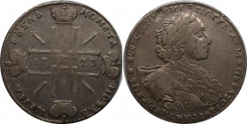 Russia 1 Rouble 1723 OK
Silver, VF