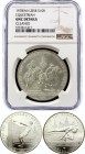 Russia - USSR Lot of 3 Silver Coins Olympics 1980
10R 1978 in NGC Slab + 2 x 5R 1979 & 1980. Silver, UNC.