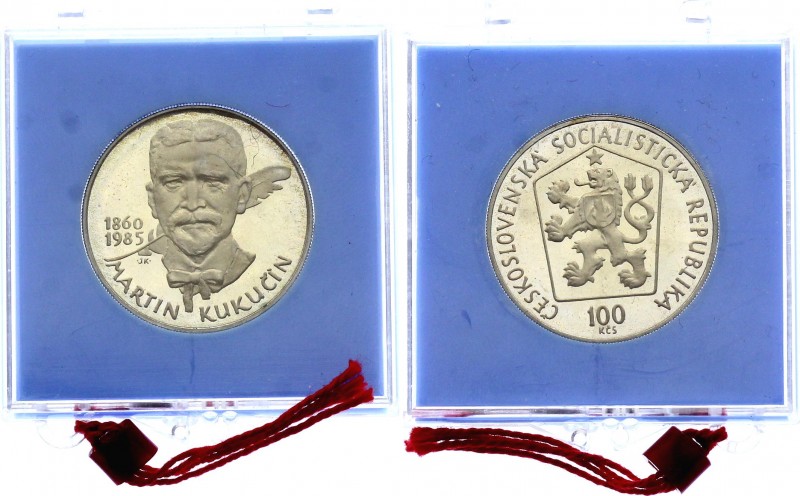 Czechoslovakia 100 Korun 1985 PROOF
KM# 118; Silver Proof; In Original Unsealed...