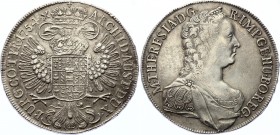 Austria Thaler 1754 A - Wien
KM# 1817; Silver; Maria Theresia; XF
