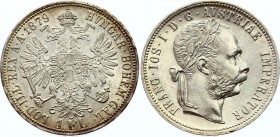 Austria 1 Florin 1888
KM# 2222; Silver; Franz Joseph I; Nice Toning!